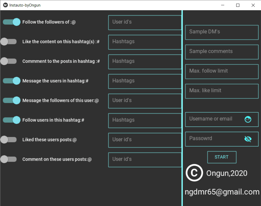 Python selenium Instagram easy apply bot